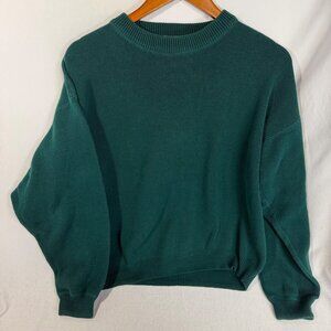 Vintage Eddie Bauer Men’s Cotton Pullover Sweater Classic Outdoor Style